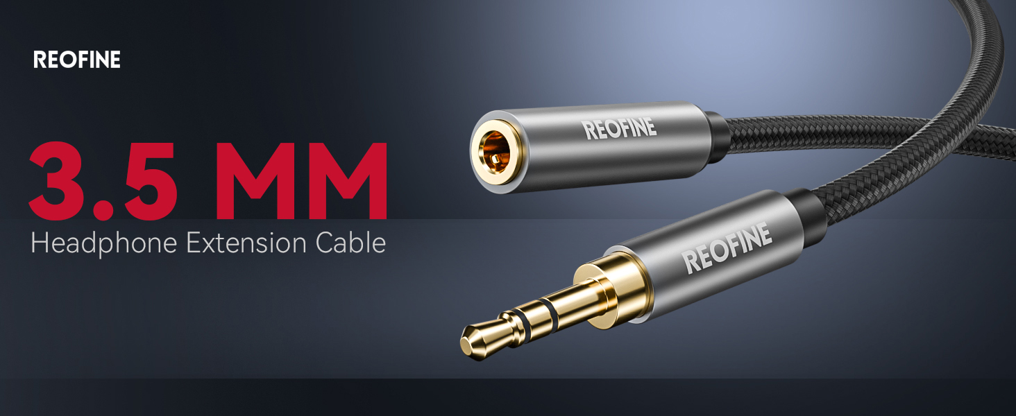 headphone extension cable 3.5mm audio cable male to female