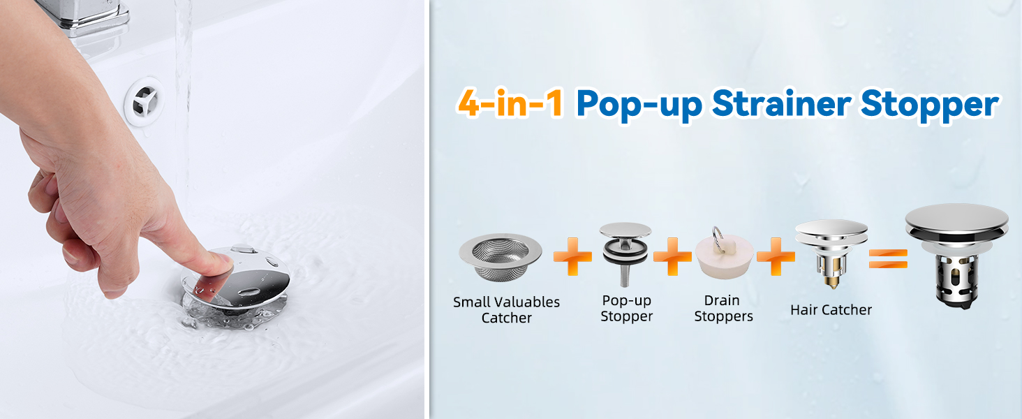 pop up strainer