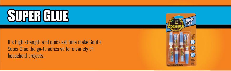 Gorilla super glue 3gr tubes