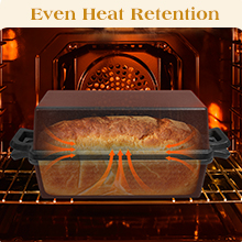 Even Heat Retention