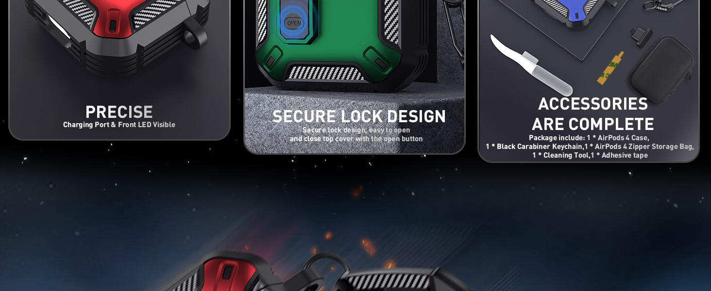 airpods 4 case with lock