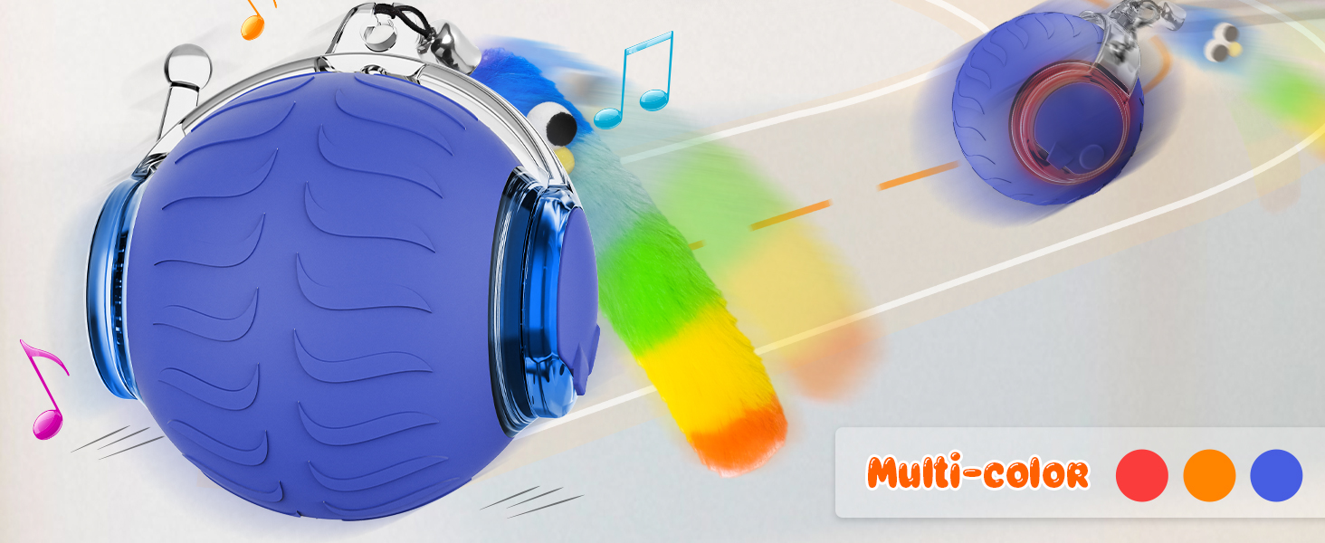 interactive cat ball toys