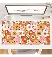 Colorful Star Large Mouse Pad, PU Leather Waterproof Desk Mat, Computer Gaming Mouse Pad, XXL Ful...