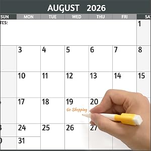 2024 wall calendar at a glance