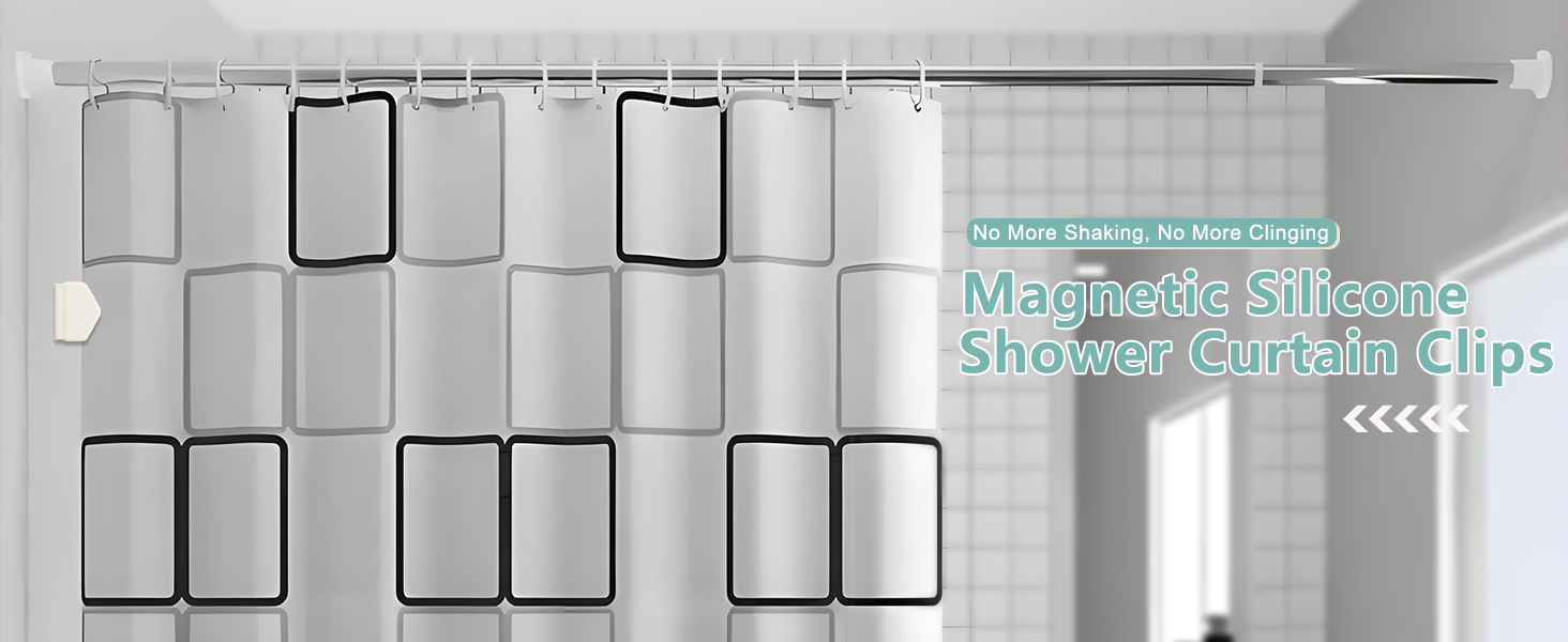 shower curtain clips