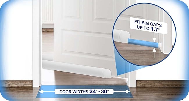 door draft stopper