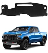 KEPHTH Dash Dashboard Cover Mat Pad for Chevy Chevrolet Silverado 1500 2500 3500 Accessories 2022...