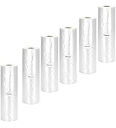 Immuson Food Storage Bags, 12 x 20 Plastic Produce Bag on a Roll Fruits, Vegetable, Bread, Food S...