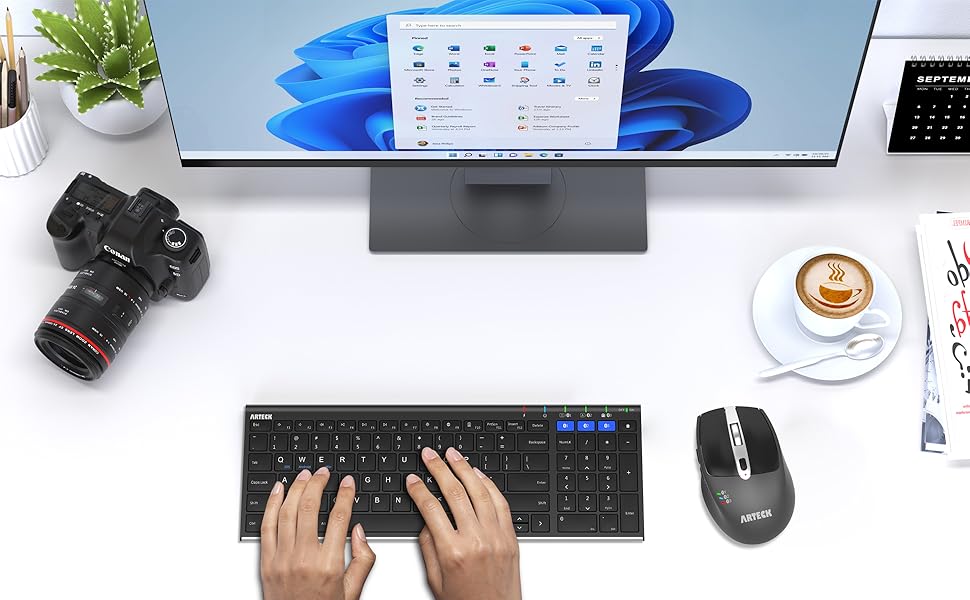 HB193 Bluetooth Keyboard 4