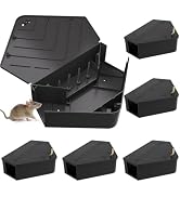 Anblak 6 Pack Rat Station Box with Keys, Rodent Station Keeps Rats Away, Keeps Children and Pets ...