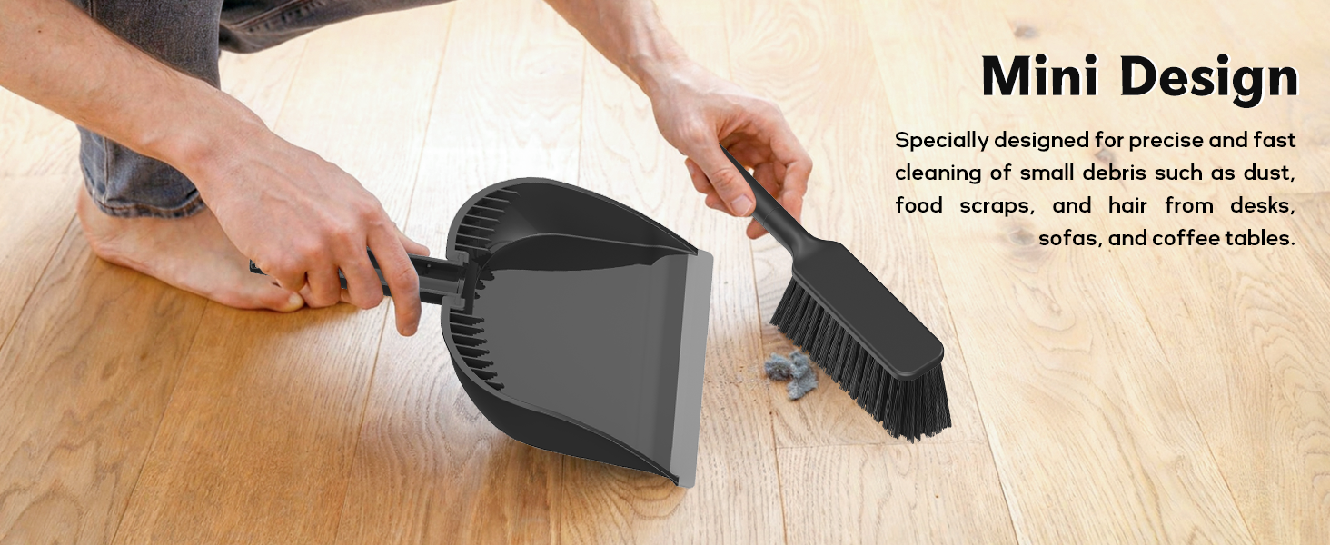 Small Dustpan and Brush Set