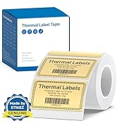 ETIKEZ Thermal Label for PM260 Printer, 1.57'' x 1.18'' (40x30mm) Thermal Tape, Waterproof, Multi...