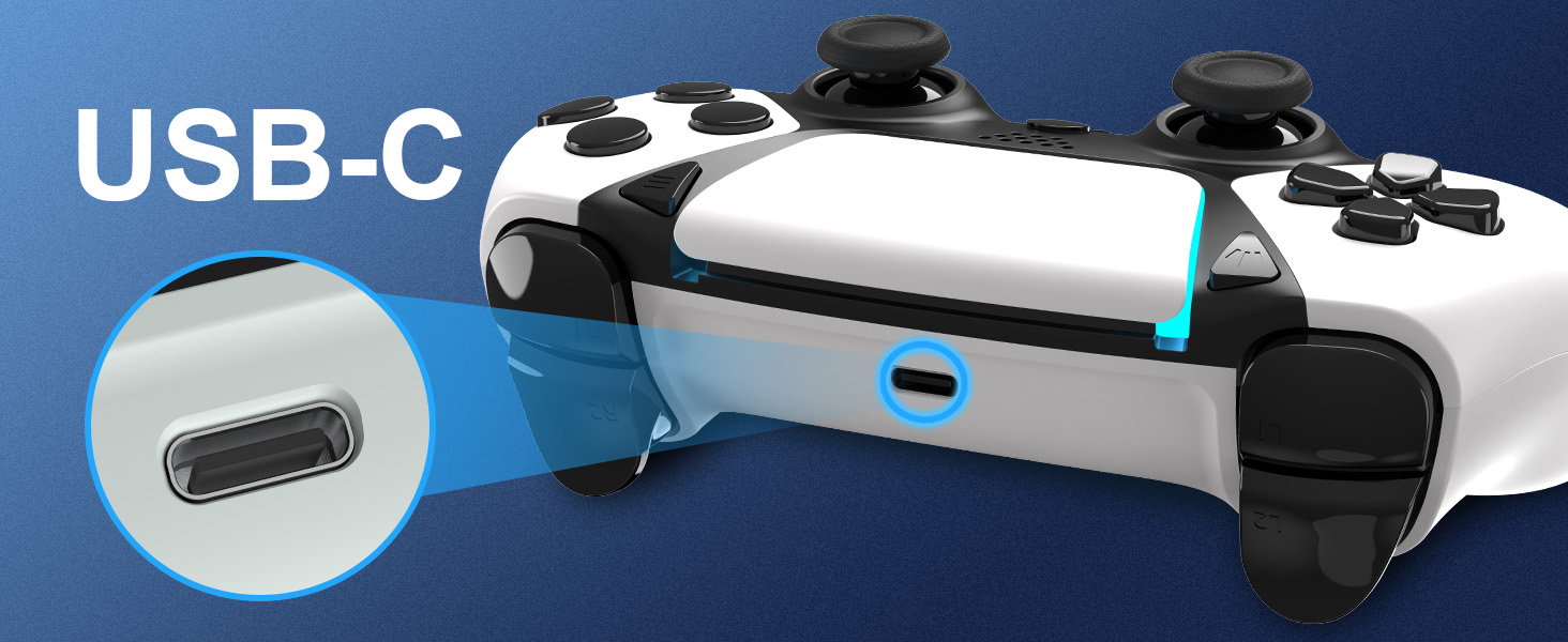 Fast Charging Efficiently charges smartphones, tablets, laptops, controllers, and more.