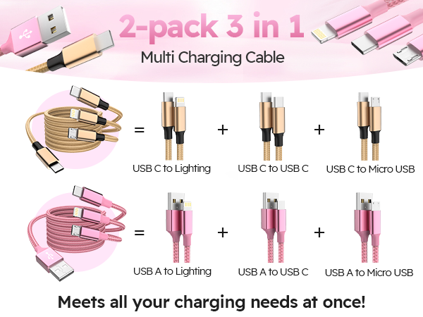 multi charging cable