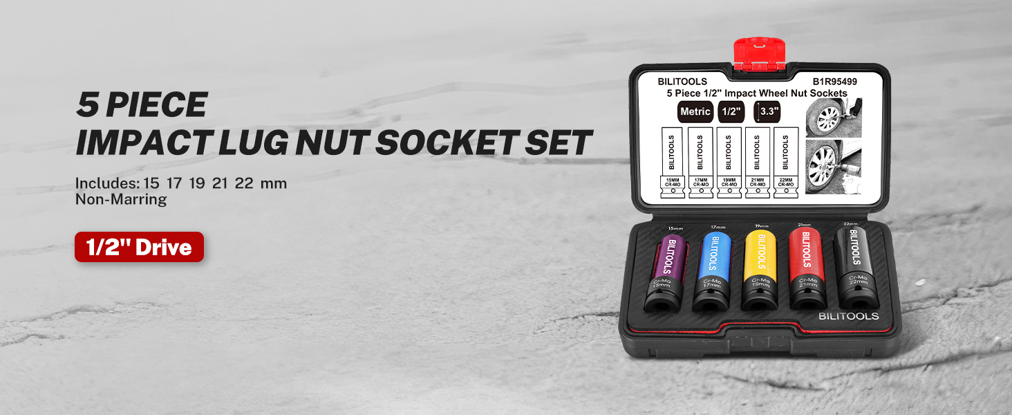 Lug Nut Socket Set