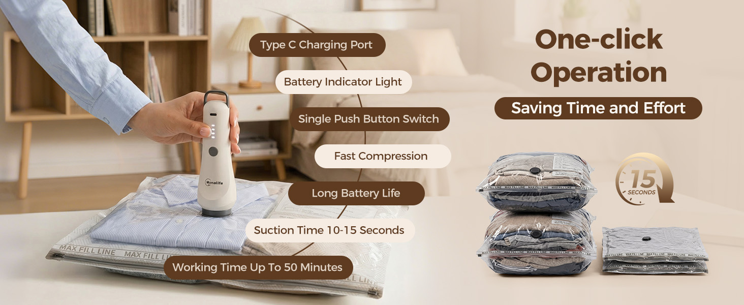 vacuum seal bags for clothing travel