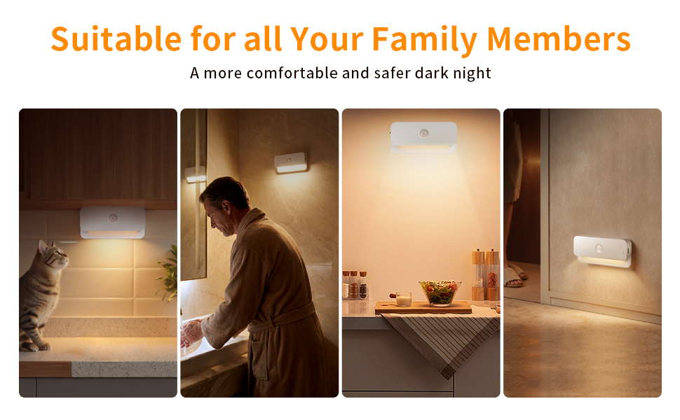 Rechargeable night lights