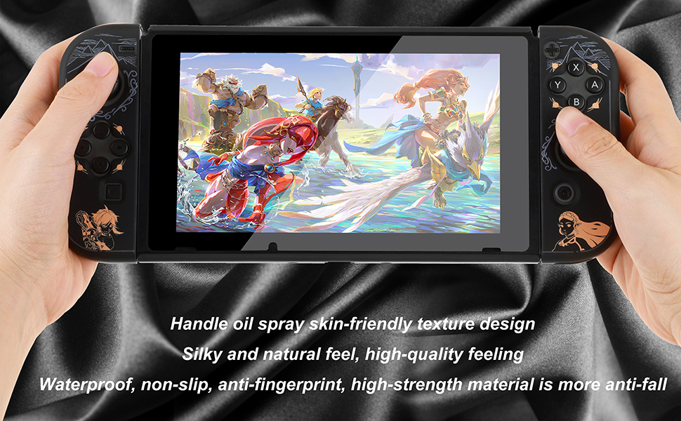 switch dockable case,switch legend of zelda case,zelda,zelda joycons