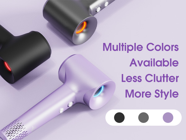 Multiple Colors Available, More Style Hair Dryer, High-Speed Brushless Motor Fast Drying Blow Dryer