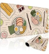 Mcapirivo Japanese Ramen Large Gaming Mouse Pad 31.5