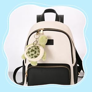 cute plush keychain