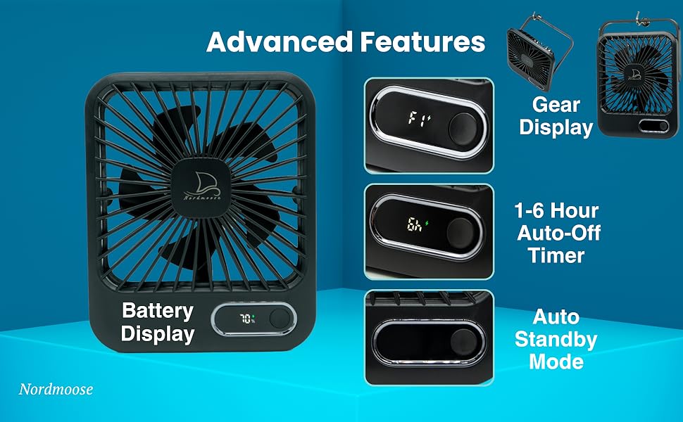 USB desk fan, travel fan portable for hotel for rv camper cruise must haves packing list