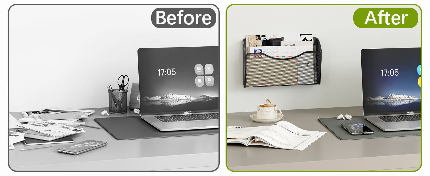 wall mounted file organizer