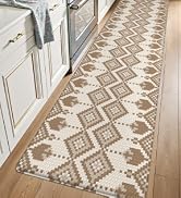 LUMI Kitchen Mats for Floor, Kitchen Rugs, Cushioned, Non-Slip, Stain Resistant, Easy Clean Floor...
