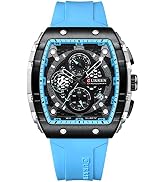 FANMIS Men's Multifunction Military Analog Watch Big Face Luminous Chronograph Fashion Quartz Bus...