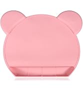 Food Catching Placemat Suction - Kids Placemats Non Slip with Strong Suction Food Catching Baby P...