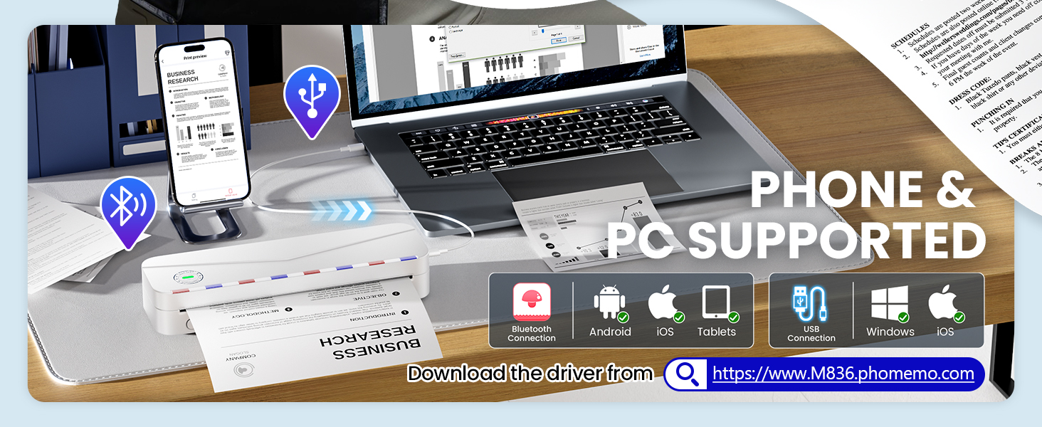 inkless portable printer