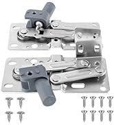 LD-0220-50SC Soft Close Pivot Hinges Pair of Self Closing Cabinet Door Hinge Tip Out Tray Hinges ...