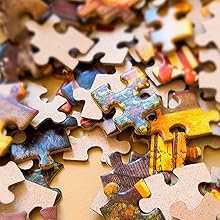 Crashed jigsaw puzzles