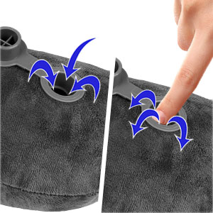 inflatable neck pillow for airplane travel