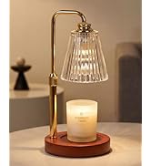 Candle Warmer Lamp with Timer Dimmable, Birthday Valentines Day Gifts for Women Mom, Adjustable C...