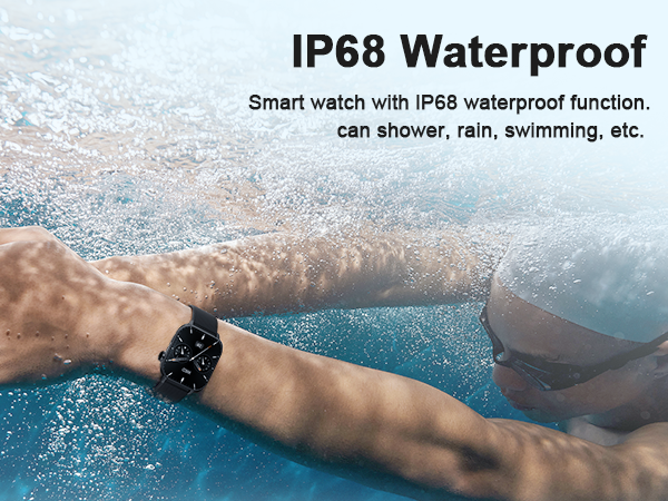 The fitness trackers is built to withstand sweat, rain, and even pool swimming.