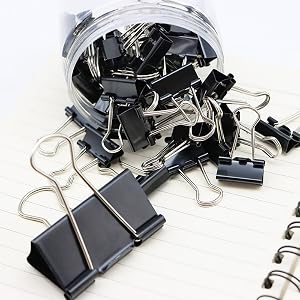 binder clips office clips paper clips