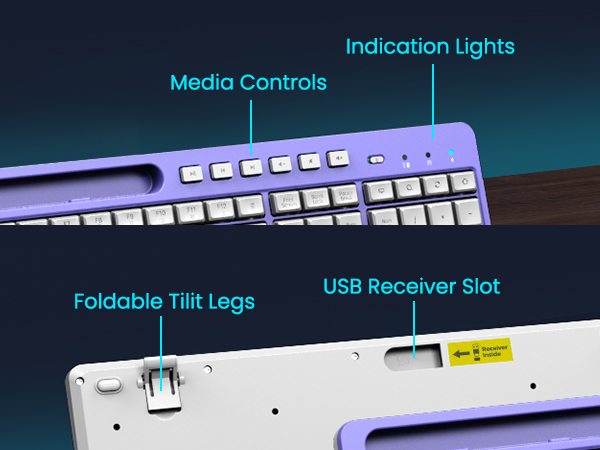 RGB keyboard and mouse