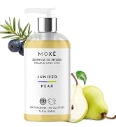 MOXE All Natural Hand Wash – Aromatic Juniper Pear Scent – Gentle, Organic & Plant-Based – For Ki...