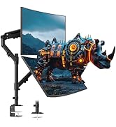 STANDOPIA Dual Monitor Mount for 17 to 40 inches, Holds up to 26.4 lbs, Monitor Desk Arms for 2 M...