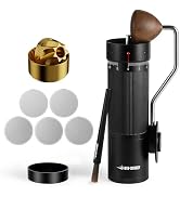 MHW-3BOMBER R3 Pro Manual Coffee Grinder, 2026 Upgraded Titanium Coated Conical Burr, External Ad...
