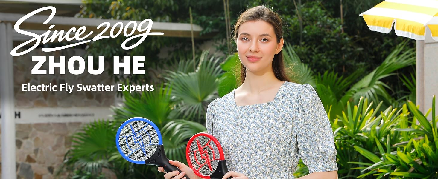 2 Pack Mini Electric Fly Swatter