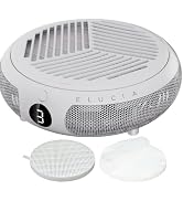 Elucia Portable Nail Dust Collector with Reusable Filter