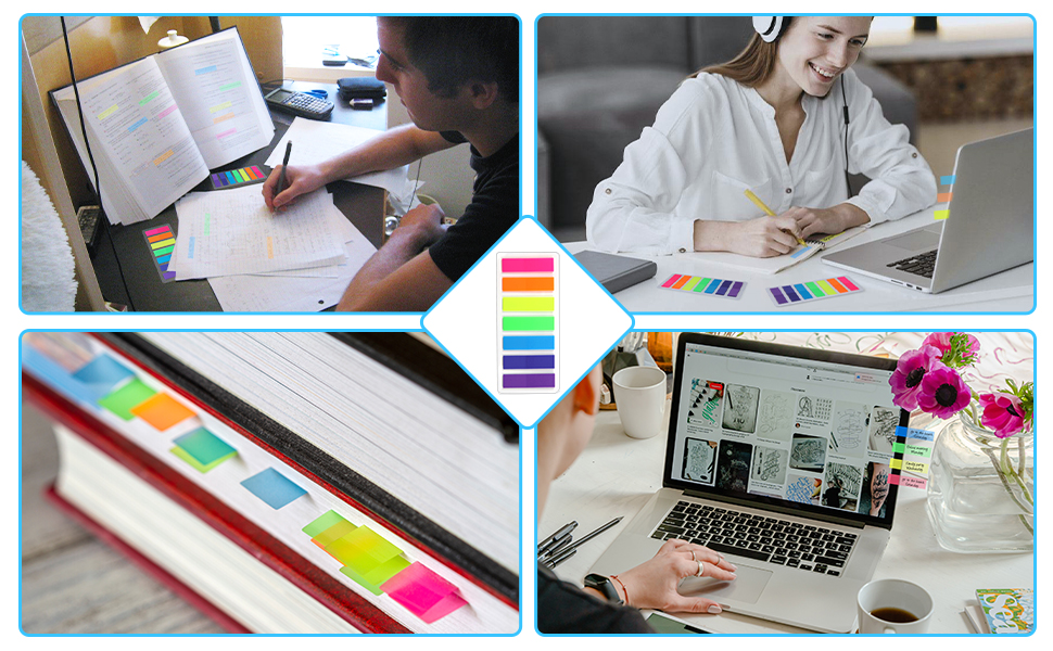 Page Markers Sticky Index Tabs