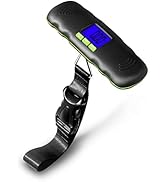 UNIWEIGH Digital Luggage Scale, 110LB Portable Hanging Baggage Scale with Backlit for Travel,Suit...