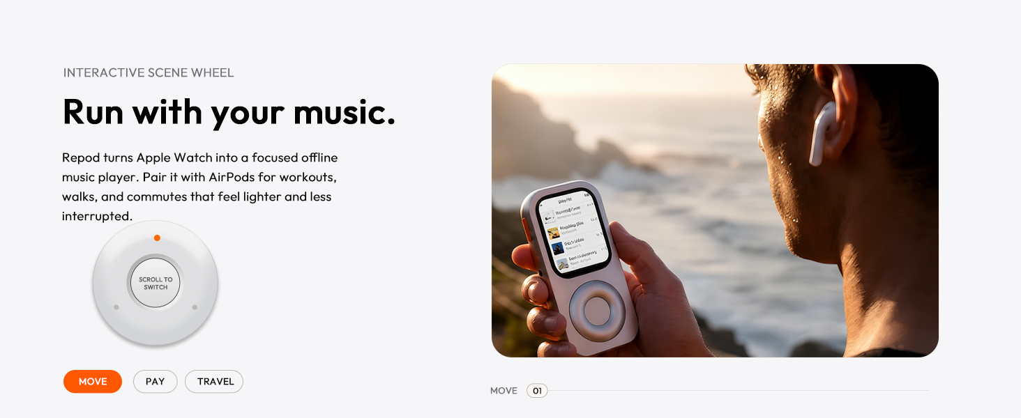 Run with your music.