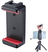 ULANZI ST-07 Phone Tripod Mount with Cold Shoe Mount for Microphone LED Video Light 1/4'' Tripod ...