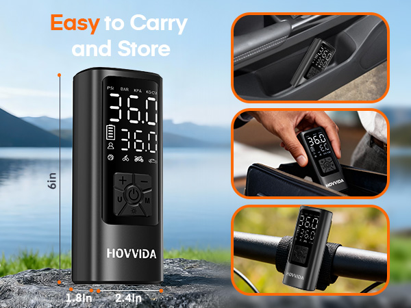 Portbale tire inflator