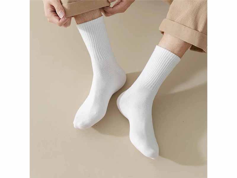 white socks