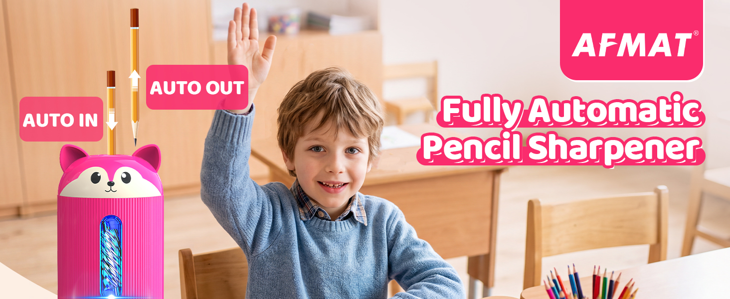 fully automatic pencil sharpener